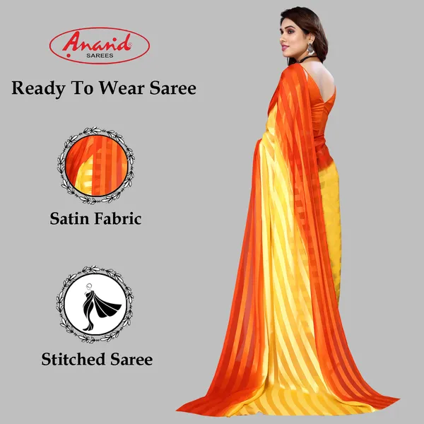 Embellished,_Striped,_Self_Design_Bollywood_Satin_Saree_(Orange,_Yellow)