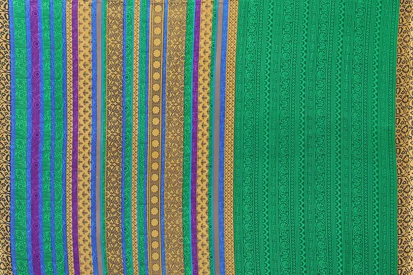 Printed,_Paisley,_Striped_Bollywood_Georgette_Saree_(Green)