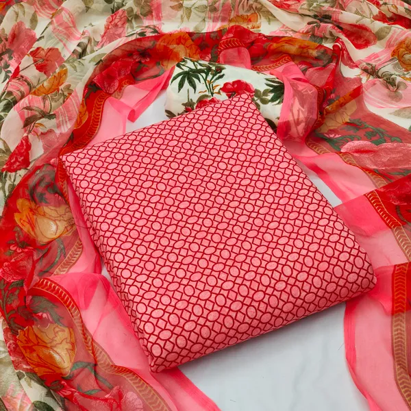 Red_&_Beige_&_Green_Crape_Floral_Print_Salwar_Suit_Unstiched_Dress_Material