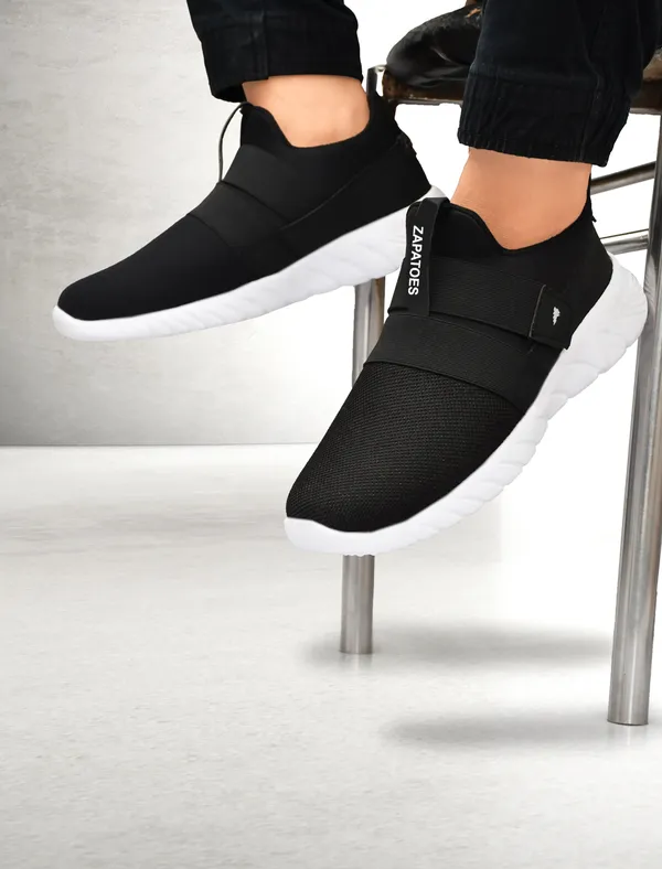 Black_Slip_On_Sneakers_Shoes_For_Men