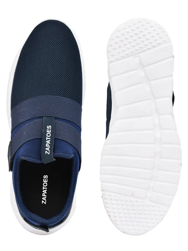 Blue_Slip_On_Sneakers_Shoes_For_Men