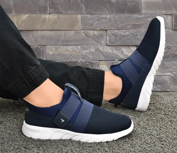 Blue_Slip_On_Sneakers_Shoes_For_Men