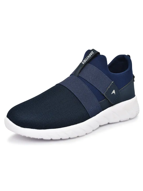 Blue_Slip_On_Sneakers_Shoes_For_Men