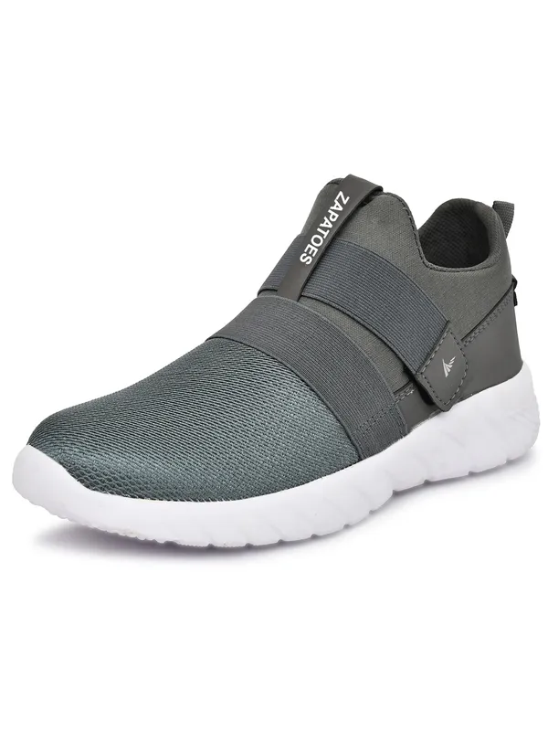 Grey_Slip_On_Sneakers_Shoes_For_Men