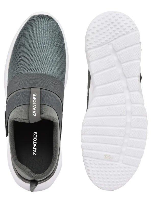 Grey_Slip_On_Sneakers_Shoes_For_Men