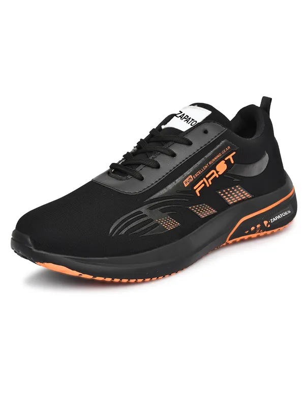 Black_Running_Walking_Lace_up_Comfort_Lightweight__Breathable_Sports_Shoes_For_Men