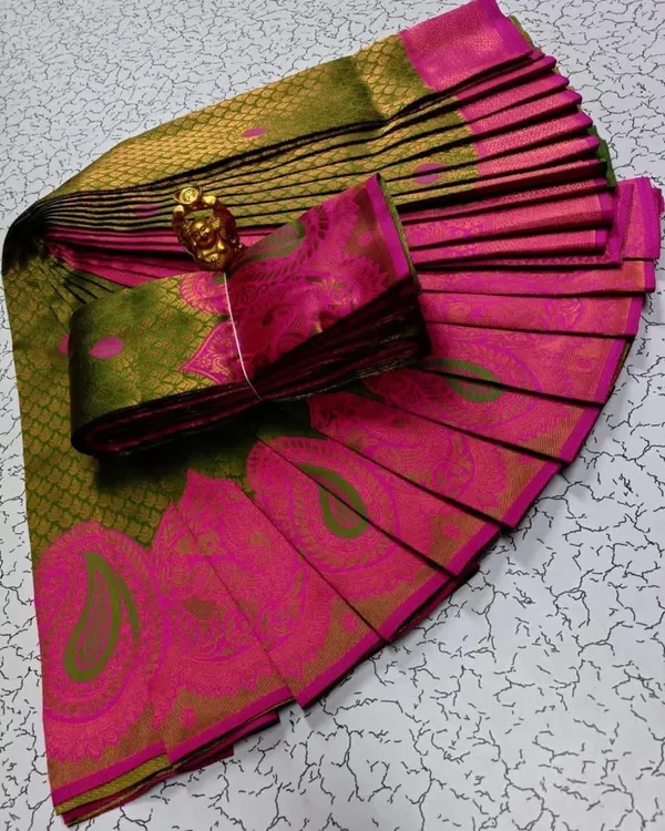 Blue_Aquiliq_Woven_Bollywood_Pure_Silk_Saree
