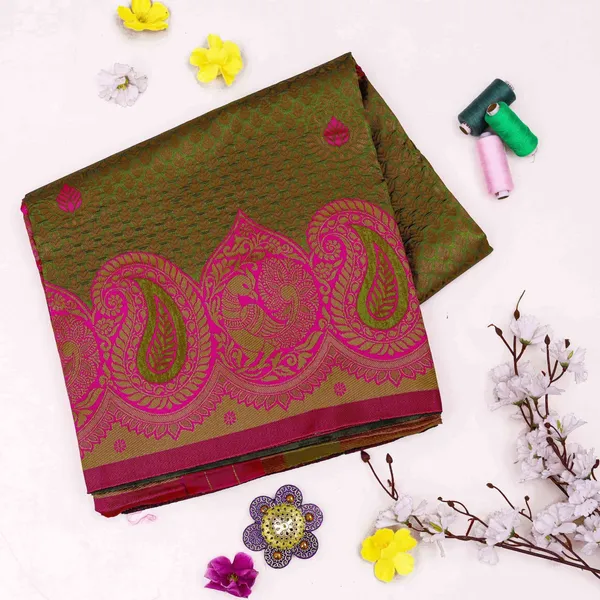 Blue_Aquiliq_Woven_Bollywood_Pure_Silk_Saree