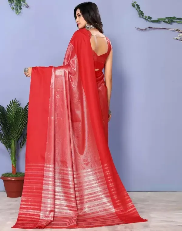 Black_Aquiliq_Solid/Plain_Kanjivaram_Pure_Silk_Saree