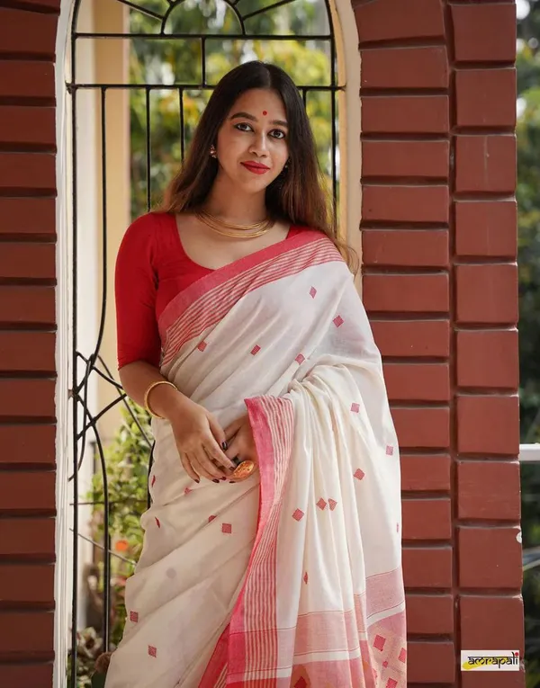White_Chanderi_Kanjivaram_Saree