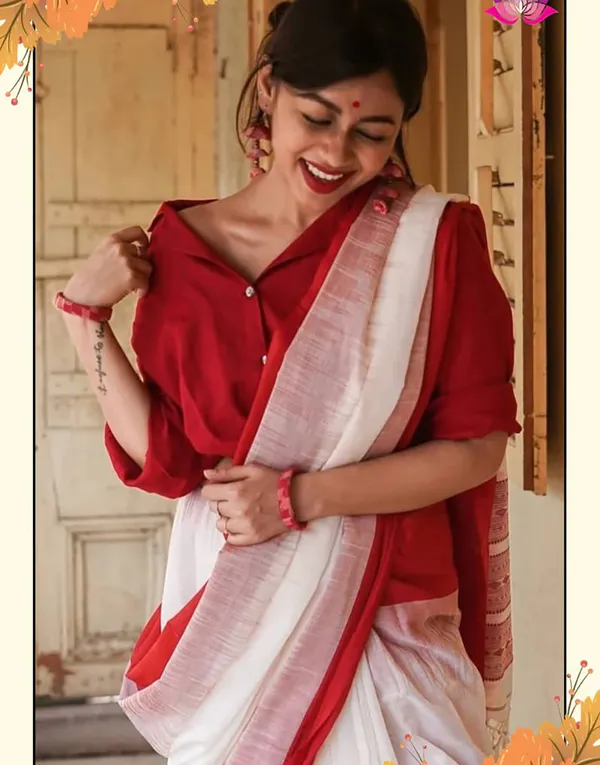 Red_Chanderi_Kanjivaram_Saree
