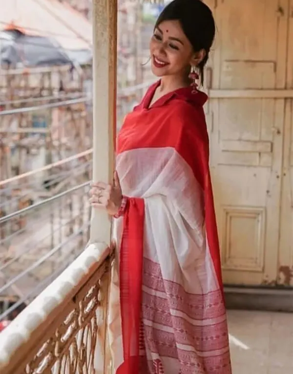 Red_Chanderi_Kanjivaram_Saree