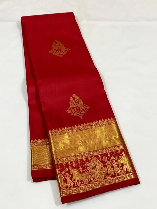 Red_Self_Design_Chinnalapattu_Jacquard_Saree