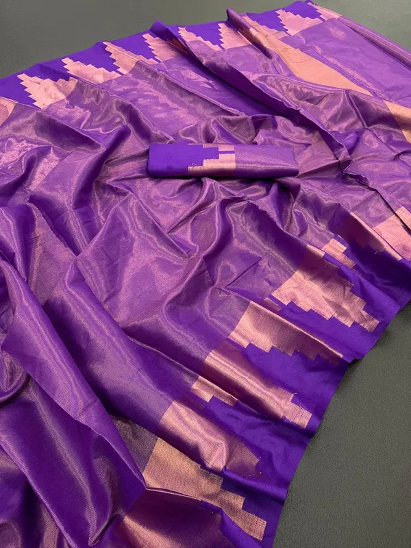 Purple_Woven_Chinnalapattu_Jacquard_Saree