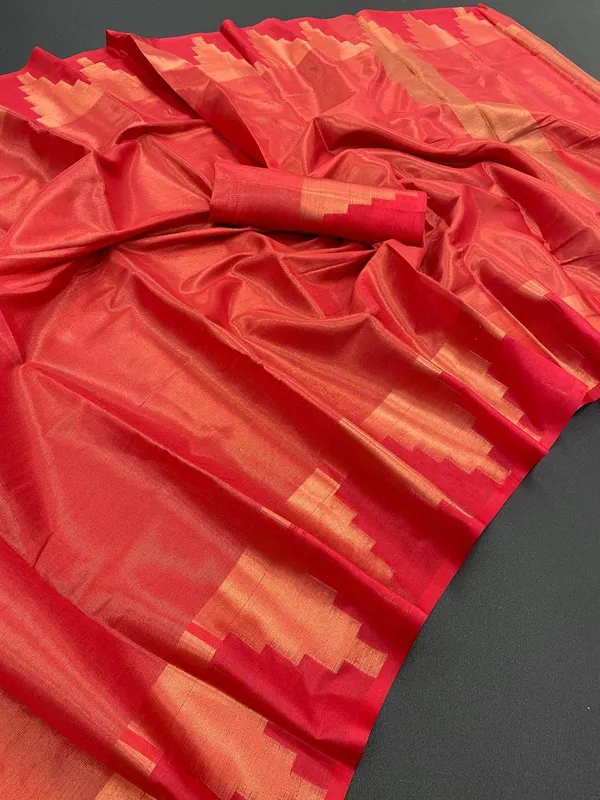 Red_Woven_Chinnalapattu_Jacquard_Saree