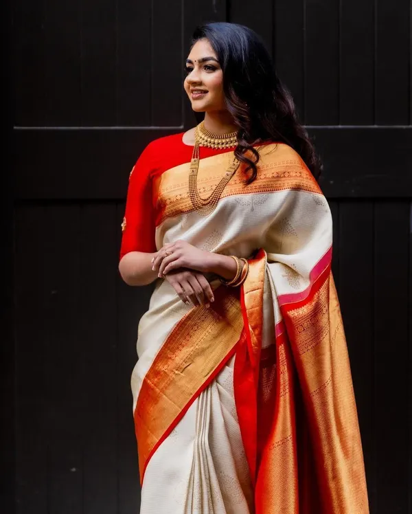 Dark_Green_Printed_Chinnalapattu_Jacquard_Saree