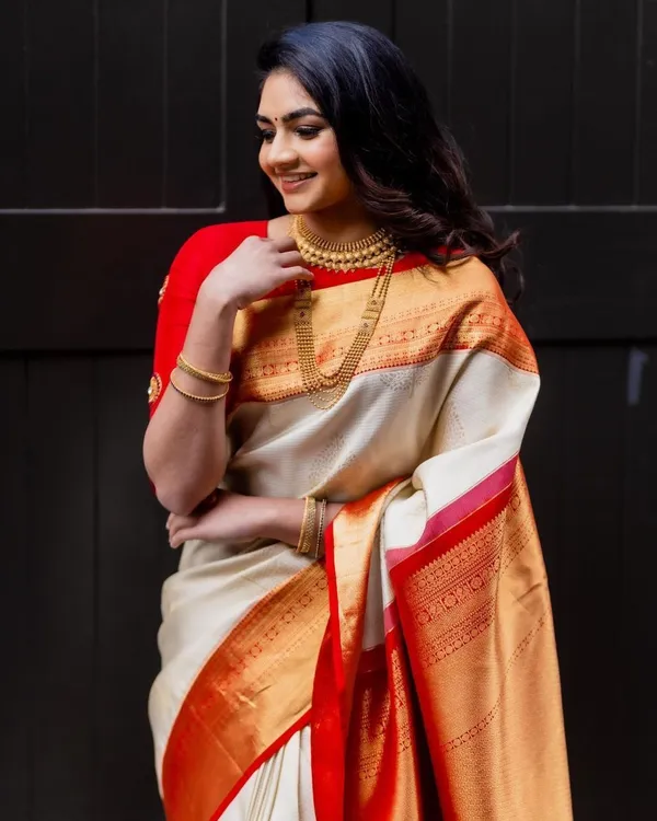 Dark_Green_Printed_Chinnalapattu_Jacquard_Saree