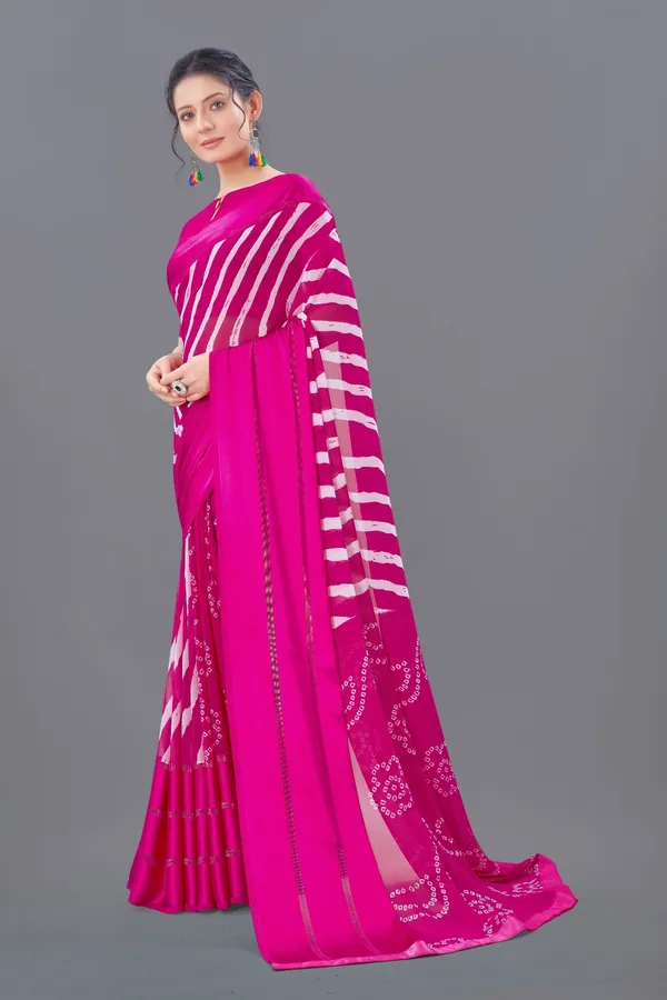Pink_Printed_Daily_Wear_Georgette_Saree