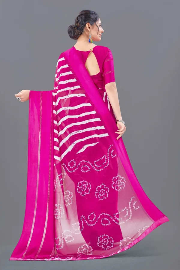 Pink_Printed_Daily_Wear_Georgette_Saree