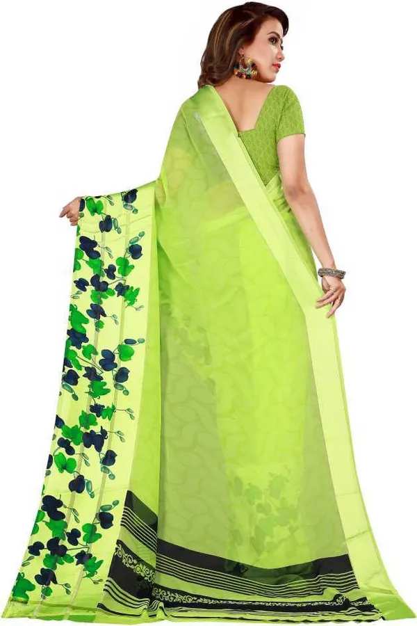 Light_Green_Printed_Bollywood_Georgette_Saree