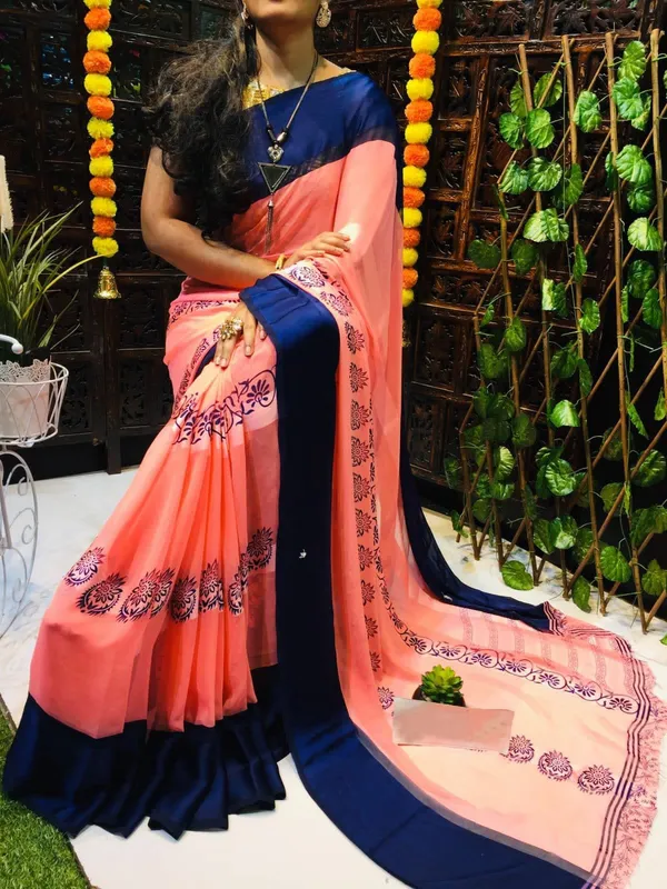 Pink_Printed_Daily_Wear_Georgette_Saree