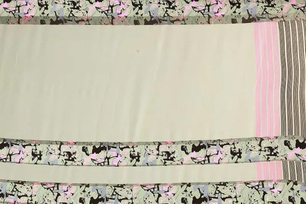 Beige_Printed_Bollywood_Georgette_Saree