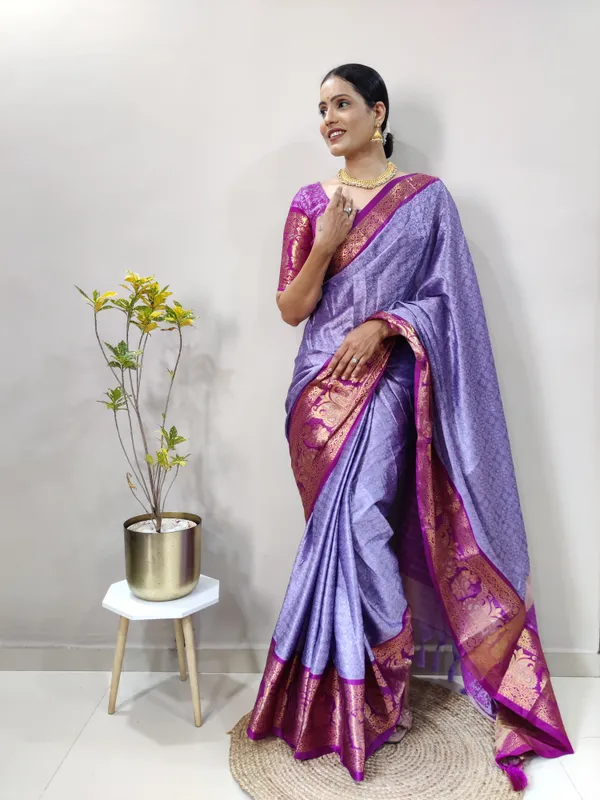 Blue_Aquiliq_Woven_Banarasi_Art_Silk,_Cotton_Silk_Saree