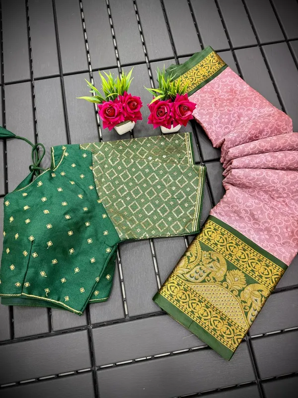 Baby_Pink_Dharam_Varam_Silk_Saree_With_Ready_Made_Embroidery_Blouse
