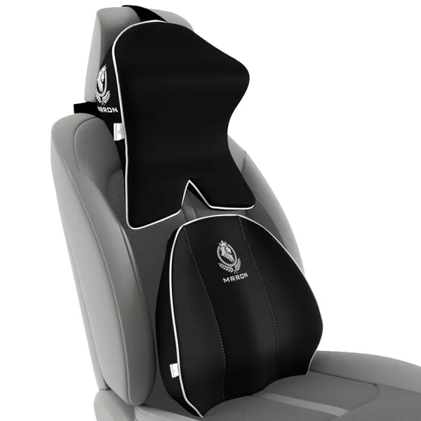 Memory_Foam_Neck_Rest_&_Extra_Lumbar_Support_For_Car_Or_Office_Chair
