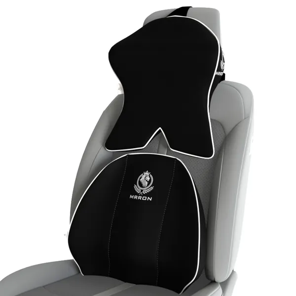 Memory_Foam_Neck_Rest_&_Extra_Lumbar_Support_For_Car_Or_Office_Chair