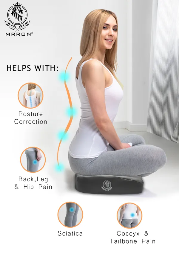 Orthopedic_Memory_Foam_Cushion_For_Relief_From_Lower_Back_Pain,_Tailbone,_Lumbar_Pain,_Pelvic_Pressure,_And_Hip_Pain_Ergonomic_Seat_Cushion_For_The_Car,_Office
