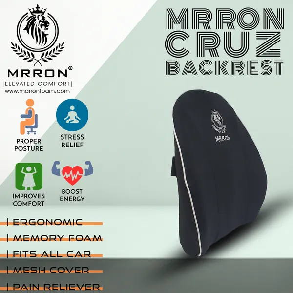 Spine_Back_Support_Neck_Rest_For_Chair_&_Car_Seat,_Orthopaedic_Lumbar_Support_Memory_Foam_Backrest_Cushion_Designed_For_Back_Pain_Relief_Pillow_For_Comfortable_Sitting