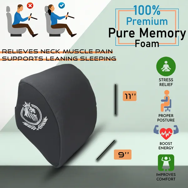 Spine_Back_Support_Neck_Rest_For_Chair_&_Car_Seat,_Orthopaedic_Lumbar_Support_Memory_Foam_Backrest_Cushion_Designed_For_Back_Pain_Relief_Pillow_For_Comfortable_Sitting