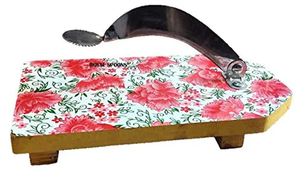 Iron_Blade_Vegetable_Cutter_With_Wooden_Board_And_Coconut_Scrapper/Vili/Iron_Vili/Kitchenware_Bhaaji_Cutter_-_3_Sizes_(Medium_Size_No._2)