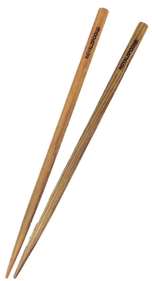 Wooden_Chopsticks_(1_Pair_)_-_Genuine_Teak_Wood_Handmade_Chopsticks_-_Reusable_Washable_Durable_-_Eco_Friendly_A_Pair_Of_Chopsticks_-_22_Cm_Long_(Appox_9Inch_)_Made_In_India_(3_Pair)