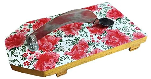 Iron_Blade_Vegetable_Cutter_With_Wooden_Board_And_Coconut_Scrapper/Vili/Iron_Vili/Kitchenware_Bhaaji_Cutter