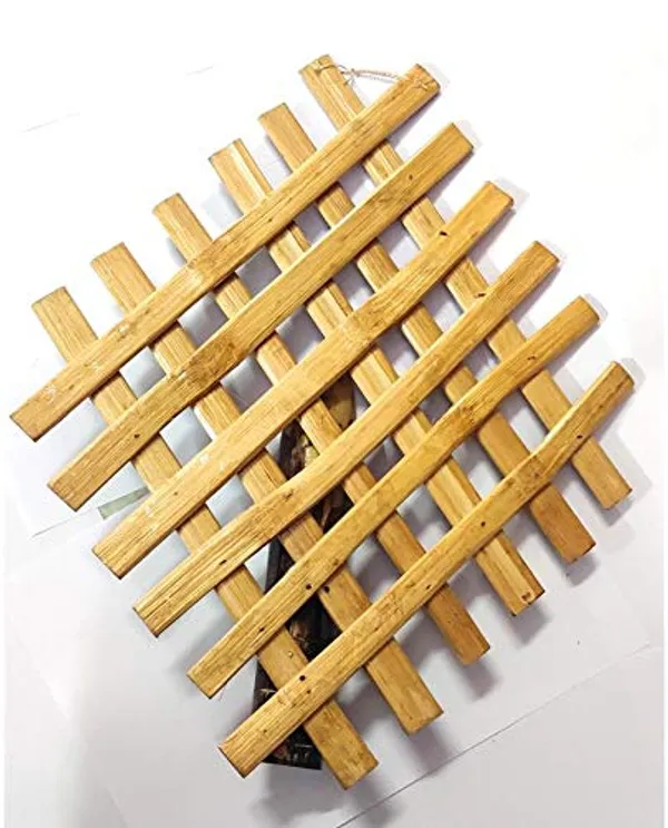 Handmade_Bamboo_Wall_Hanging_Flower_Vases_With_Flower_With_Flower_(Brown,_Big_12_Inch,_Flower)_,Bamboo,_Bamboo