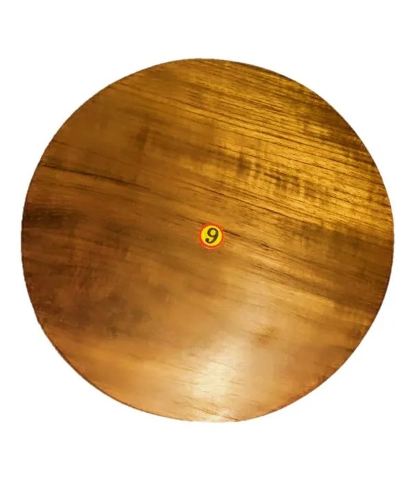 Wooden_Chakla_Rolling_Board_8.5_Inch_Diameter_Teakwood_Polpat_Board_(No_Rolling_Pin_Included)
