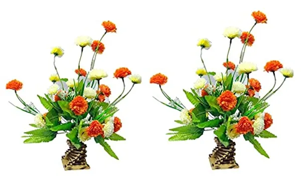 Set_of_2_Handmade_Bamboo_And_Red_Rose_Wall/Table_Flower_Vases_For_Table_-_2_Piece_Set_(Vase+Flower_X_2_Set)