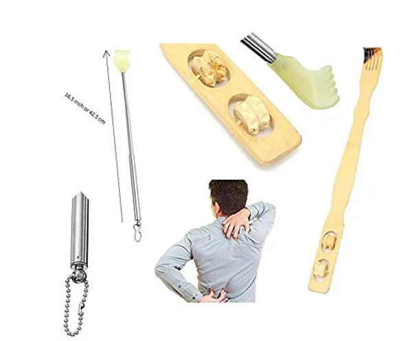 Set_Of_2_Stainless_Steel_And_Wooden_Heavy_Duty_Curved_Extendable_Extra_Long_Itching_Stick_Back_Massager_For_Men'S_Women'S_Kid's