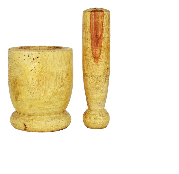 Natural_Brown__Royal'S_Wooden_Okhali_And_Musal/Mortar_And_Pestle_Set_(Small)