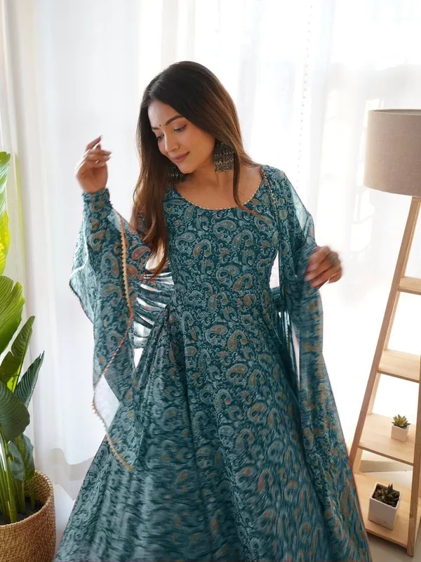 Morpich_Georgette_Floral_Printed_Anarkali_Gown__With_Duppata
