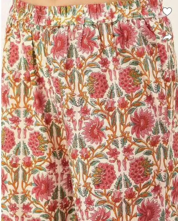 Multi_Colour_Cotton_Rayon__Kurta__Sharara_Set___With_Duppata
