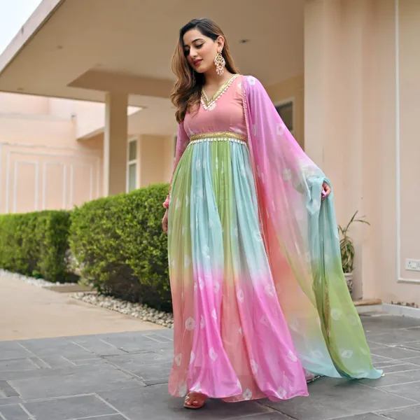 Eshanay_New_Look_Reincarnation_Of_Your_Look_-_Georgette_Anarkali_Suit_Set