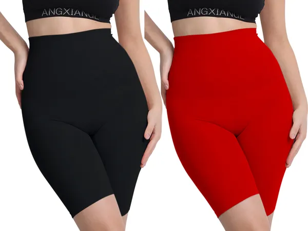 Black&Red_Nylon_Shaper_Brief_For_Women_Pack_of_2
