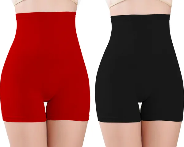 Black&Red_Nylon_Shaper_Brief_For_Women_Pack_of_2