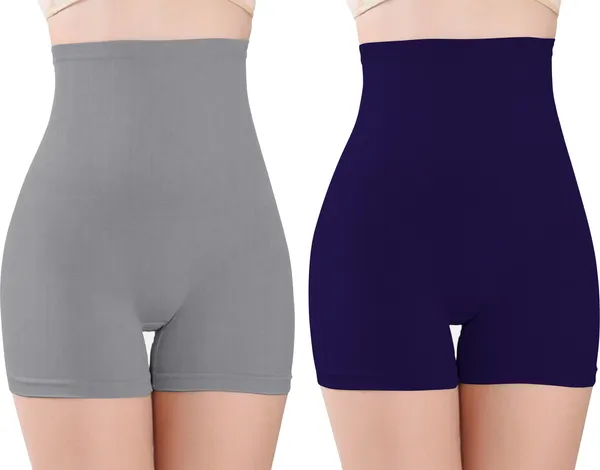 Grey&Blue_Nylon_Shaper_Brief_For_Women_Pack_of_2