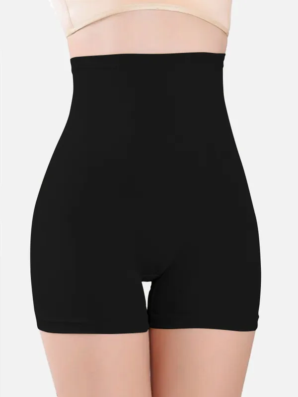 Black&Maroon_Nylon_Shaper_Brief_For_Women_Pack_of_2