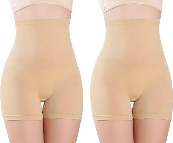 Beige_Nylon_Shaper_Brief_For_Women_Pack_of_2