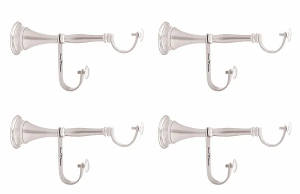 (Pack_of_4)_Curtain_Support_Round_Double_Pole_Brass_Nickel_Silver